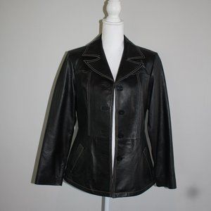 Wilsons Leather black blazer